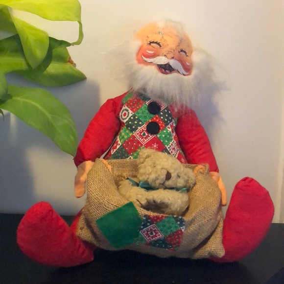 Vintage Annalee Santa